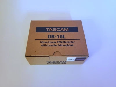 Tascam DR-10L Portable Digital Audio Recorder W/Lavalier Microphone New In Box - Image 1 of 3
