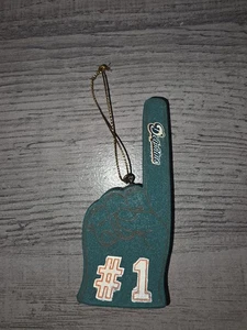 NFL #1 Finger Resin Christmas Ornament - Picture 1 of 3