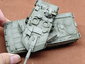 Tanque de batalla principal acabado modelo coloreado estampado en 3D 1/72 leopardo húngaro 2A7HU - Imagen 1 de 8