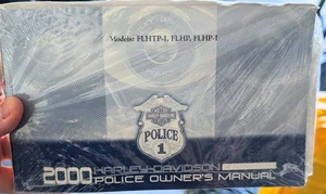 Harley-Davidson 2000 Police Owner’s Manual FLHTP-I FLHP FLHP-I New Sealed OEM - Foto 1 di 3