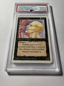 Sengir Vampire Autographed (AU) Revised PSA 8 Card 10 Auto - Picture 1 of 5