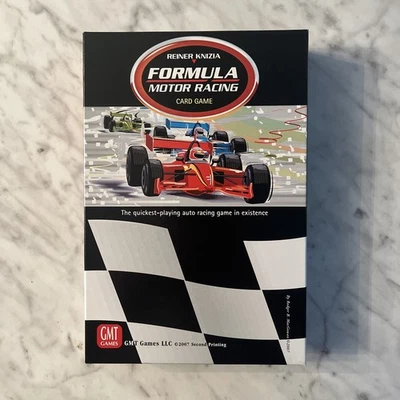 Formula Motor Racing Card Game - Reiner Knizia - GMT Games (2007) 100% COMPLETE! - Image 1 of 4