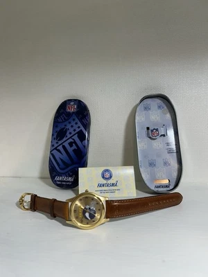 Reloj de fútbol americano Fantasma Minnesota Vikings NFL vintage sin probar como está con estuche Foto 1 de 4