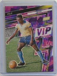 2025 Pele /50 The National VIP Gold Pack Purple Sparkle Soccer #57 Brazil - Picture 1 of 2