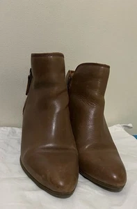 Frye Judith Zip Bootie in Wheat short boots size 9M - Picture 1 of 8