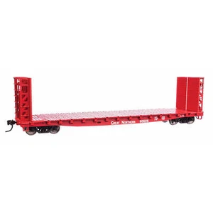 Walthers Mainline HO Scale Great Northern 60505 53' GSC Bulkhead Flatcar - Picture 1 of 1