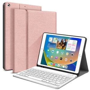Funda Para iPad 9ª generación 2021 10.2" Pulgadas Carcasa Con Teclado Bluetooth - Picture 1 of 9