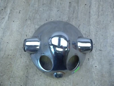 1980 Kawasaki KZ550 LTD K732) chrome headlight head light lamp bucket mount - Image 1 of 4