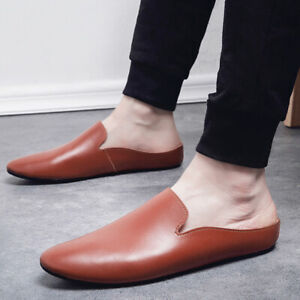 Mens Driving Moccasins Pumps Slip on Flats Slingbacks Loafers Slippers Shoes