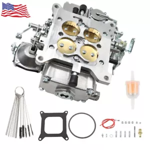 New 4 Barrel Carburetor 600 CFM Manual Choke for Holley 0-1850S 4160 - Foto 1 di 8