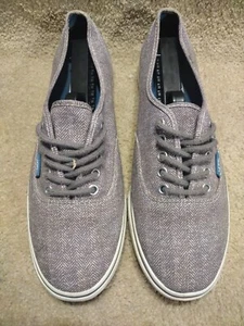 Vans Unisex Off The Wall TB8C Gray Low Top Lace Up Running Sneaker Shoes Size 7  - Picture 1 of 8