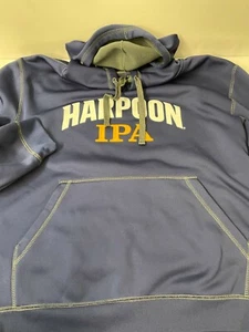Harpoon IPA pocketed pullover Hoodie - Picture 1 of 3