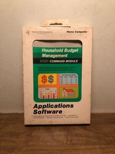 Administración de Presupuesto del Hogar (Texas Instruments TI99/4a) con Manual - Imagen 1 de 11