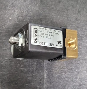 Burkert / Atlas Copco Solenoid Valve 120 Volt 1089073535 / 00312269 - Picture 1 of 7