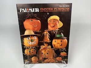 Vtg Palmer Painted Pumpkins and Other Halloween Fun Projects Book Crafts 1991