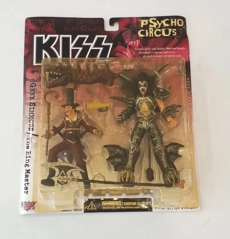 McFarlane KISS Psycho Circus Gene Simmons The Ring Master Action Figure  NIB Cover