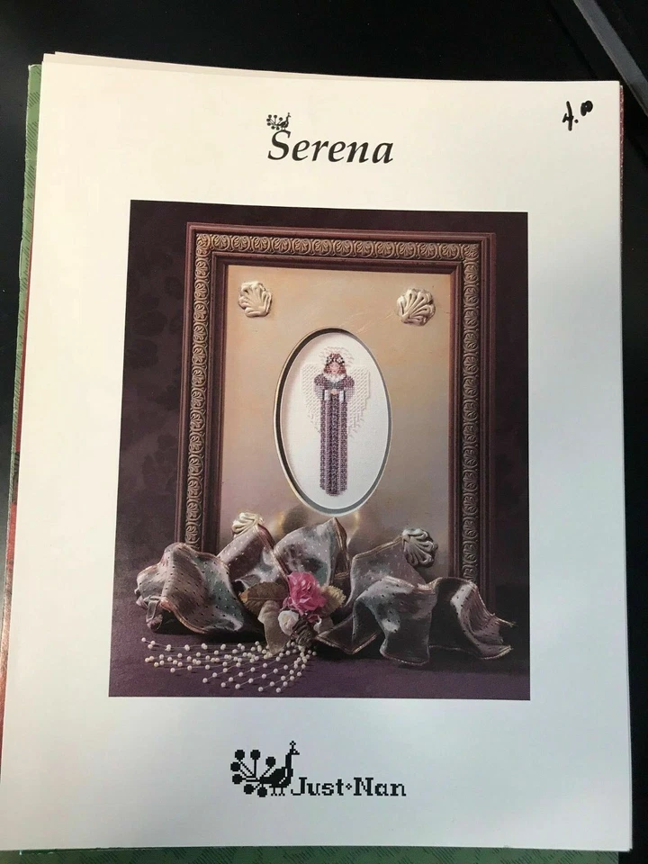 Cross Stitch Pattern Booklet: Serena (Just Nan) Angel - Image 1 of 1