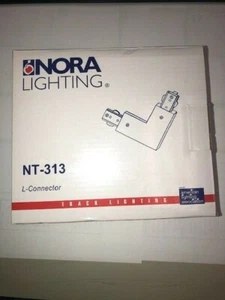 Nora Lighting NT-313 L-connector track lighting white - Picture 1 of 4