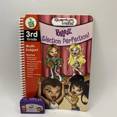 Leap Frog/Leap Pad - Bratz Election Perfection- Multi Subject - Book & Cartridge - Image 1 of 4