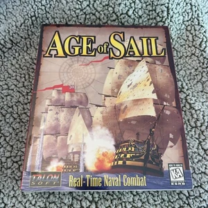 Computer Wargame vintage Age of Sail nuovo sigillato versione Big Box - Foto 1 di 6