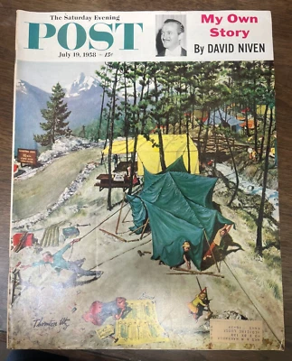 THE SATURDAY EVENING POST - JULY 19, 1958 - Image 1 of 3
