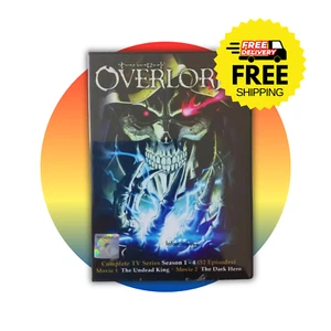 Overlord Season 1-4 Complete Collection DVD (English Dub) (Anime) - Picture 1 of 7