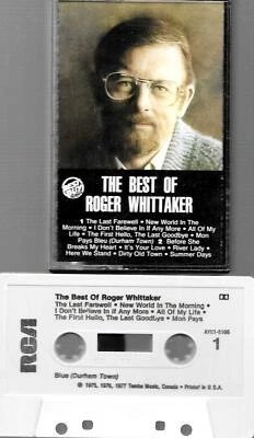 Roger Whittaker – The Best Of Roger Whittaker, Cassette, RCA Corporation, 1977 - Image 1 of 2