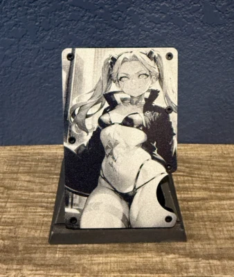 Sexy Otaku Waifu Anime Wallet, Rebecca Cyberpunk 2077, Doujin Art - Image 1 of 4