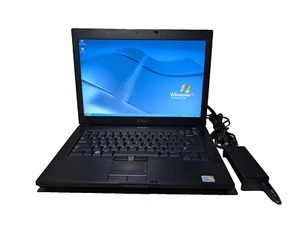 14" DELL LATITUDE E6400/CORE 2 DUO/2GB RAM/80GB HDD/DVD DRIVE/WINDOWS XP PRO SP3 - Picture 1 of 18
