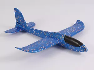 Avión de lanzamiento manual de espuma de vuelo libre Chuck Glider azul/naranja 485 mm envergadura - Imagen 1 de 12