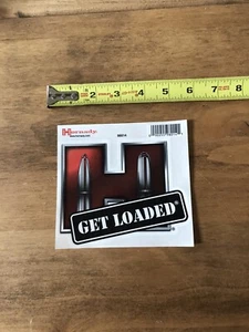 Hornady Get Loaded Authentic Sticker/Decal Tactical AR AK Hunting Approx 5.5” - Picture 1 of 1
