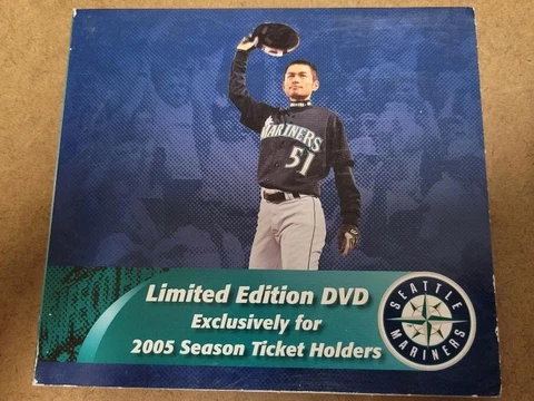Seattle Mariners  DVD * Limited Edition * Ichiro's Hit Chase Cover