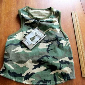 Tanque de camuflaje canino informal mediano ~ nuevo con etiquetas - Imagen 1 de 2