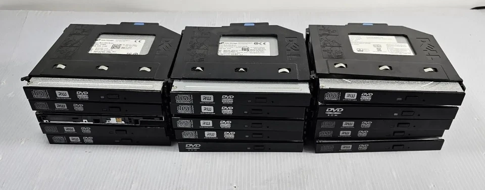 15 Dell Optiplex 390 790 990 3010 7010 9010 SFF SATA delgado DVD ROM±RW + Caddy Foto 1 de 4