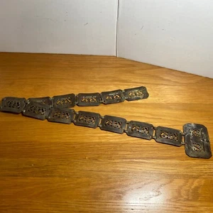 Vintage Metal EPNS  Belt Ornate England - Picture 1 of 14