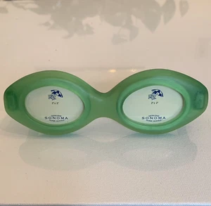 Sonoma Picture Photo Frame Green Swim Googles Sunglasses Small Photo Holder 2"x2 - Picture 1 of 9