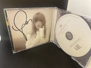 Taylor Swift The Tortured Poets Department CD The Manuscript Signed card IN HAND - Picture 1 of 7