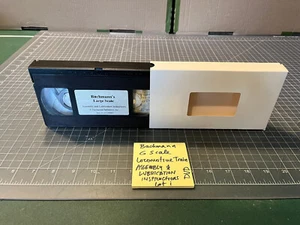 Bachmann G Scale Train Big Hauler Set Assembly & Loco Lubrication VHS TAPE Lot i - Picture 1 of 8