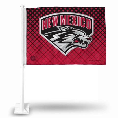 New Mexico Lobos 11X14 Window Mount 2-Sided Car Flag Cover