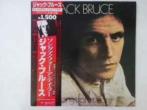 Jack Bruce Songs For A Tailor RSO MWX 4035 Japan VINYL LP OBI - Picture 1 of 3