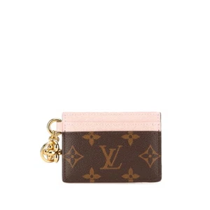 LOUIS VUITTON Monogram Porto Carte LV Charm Card Case M82739【Usato】 - Foto 1 di 9