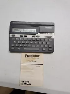 Franklin Computer Spelling Ace Model Number SA-98 Pre Owned Working Vintage 1988 - Bild 1 von 6