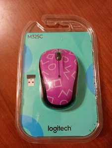 Logitech M325C Wireless Mouse W/ Unifying Receiver T53 Purple - Picture 1 of 3