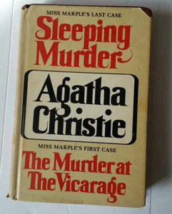 Agatha Christie Sleeping Murder & The Murder at the Vicarage, 1976 HC - Imagen 1 de 12