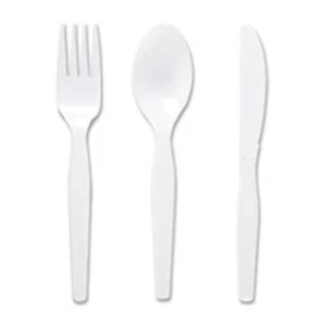 Genuine Joe GJO10432 Polystyrene Spoon- Heavy-Medium Weight- White - Picture 1 of 1