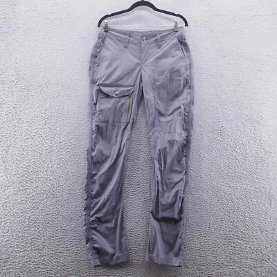 Boston Proper 女式修身工装裤 8 灰色实用休闲轻便 — 第 1/4 张图片