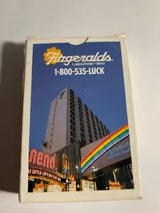 Tarjetas de juego Fitgerald's Casino Reno Nevada - Imagen 1 de 4