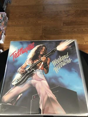 Mint- Ted Nugent Weekend Warriors Demo Epic Records RARE White Label Promo LP - Image 1 of 4