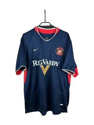 Sunderland Away football shirt 2003 Soccer Nike Jersey Mens Trikot Size L - Image 1 of 4