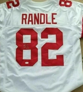 Rueben Randle Signed New York Giants White Jersey (JSA COA) 2011 SEC Champ / LSU - Picture 1 of 4